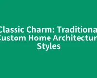 Classic Charm: Traditional Custom Home Architecture Styles